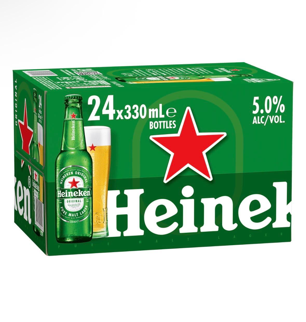Heiniken Stubbies 330ml