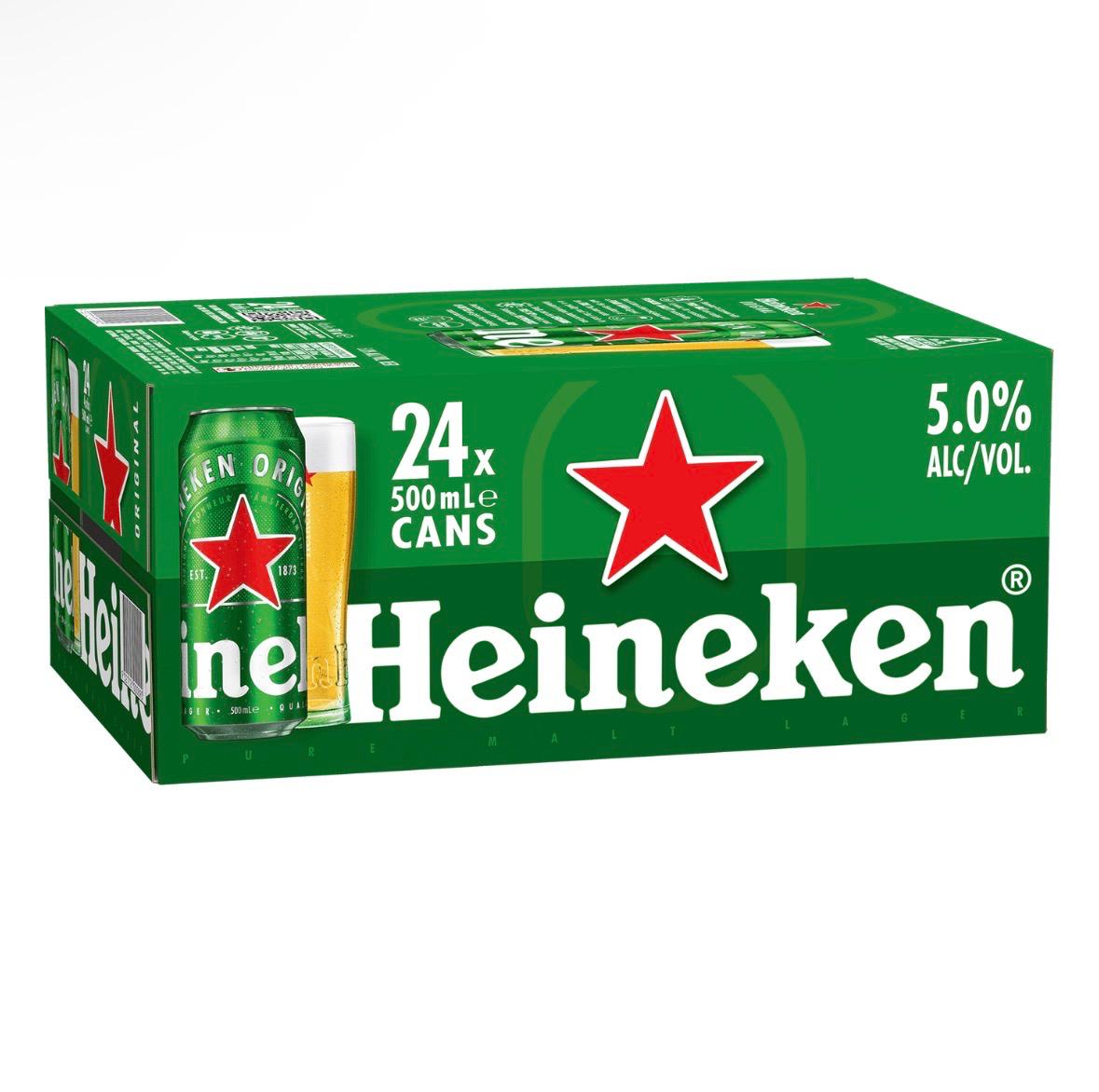 Heiniken Cans 500ml