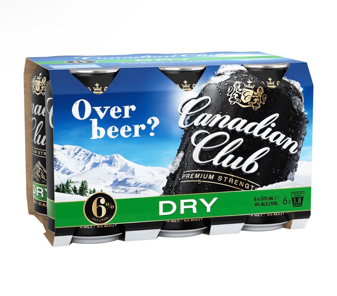 Canadian Club Premium Dry 375mL