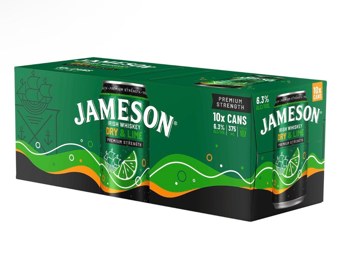 Jameson Dry & Lime 375mL