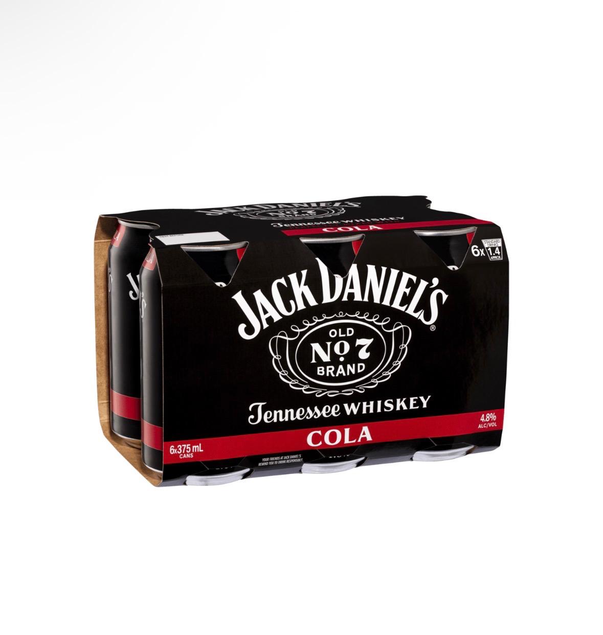 Jack Daniels Cola 375mL